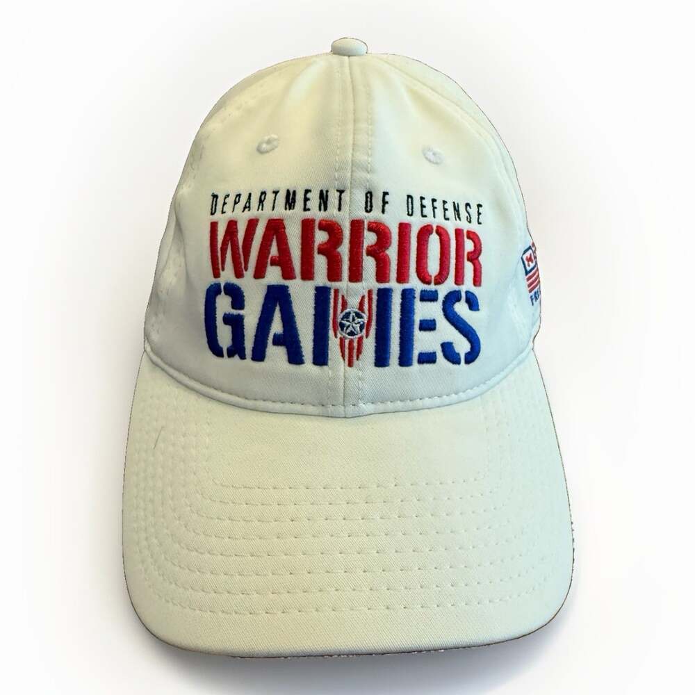 Under Armour Unisex White 2021 Department of Defense Warrior Games Strapback Hat